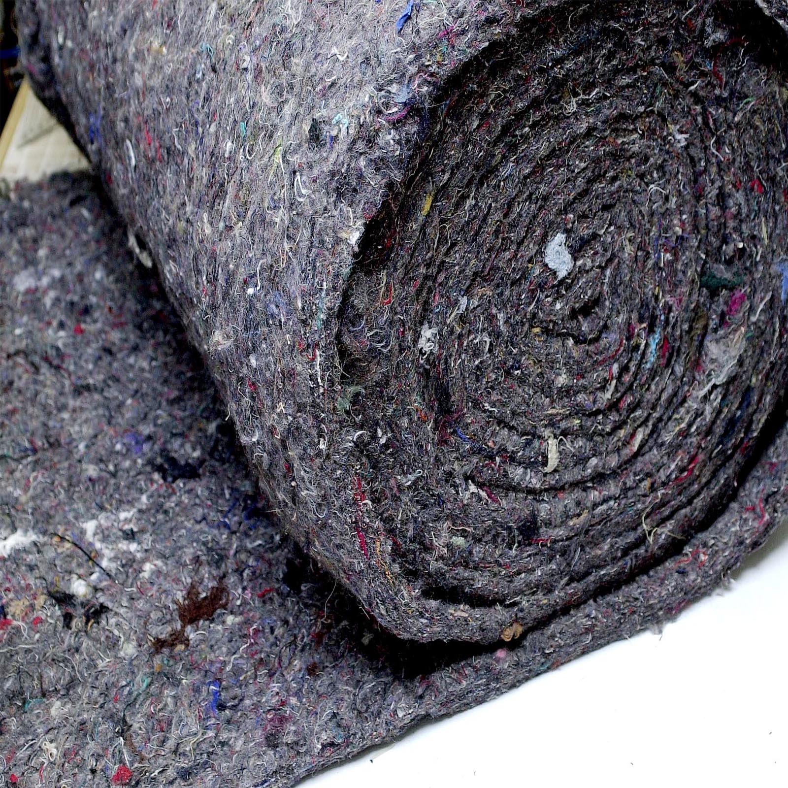 Needled-Wool-Felt-Black Blue/Black Wool Felt - Image 1